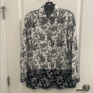 ETRO italian made blouse size 40(US SIZE 4)
